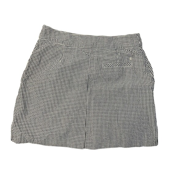 IZOD Golf Skort Houndstooth Pattern Black and White Stretch Performance Size 6 - Picture 7 of 7
